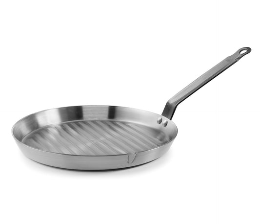 LACOR Ferrum Carbon Steel Grill Pan - 10"